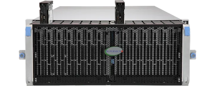 Supermicro 4U top-loading storage server