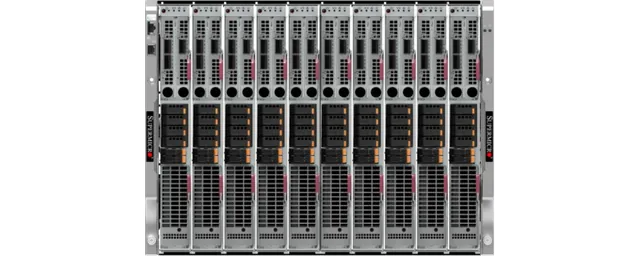Supermicro 8U SuperBlade enclosure
