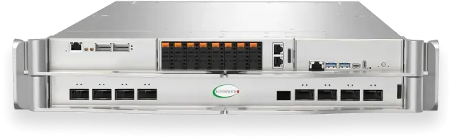 Supermicro 2U Liquid-cooled Front I/O System สำหรับ NVIDIA HGX Rubin NVL8