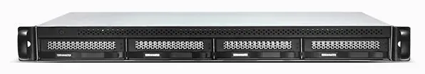 TerraMaster U4-423 4-bay rackmount NAS ด้านหน้า
