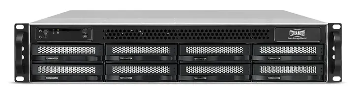 TerraMaster U8-423 8-bay rackmount NAS ด้านหน้า
