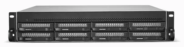 TerraMaster U8-500 Plus 8-bay rackmount NAS ด้านหน้า